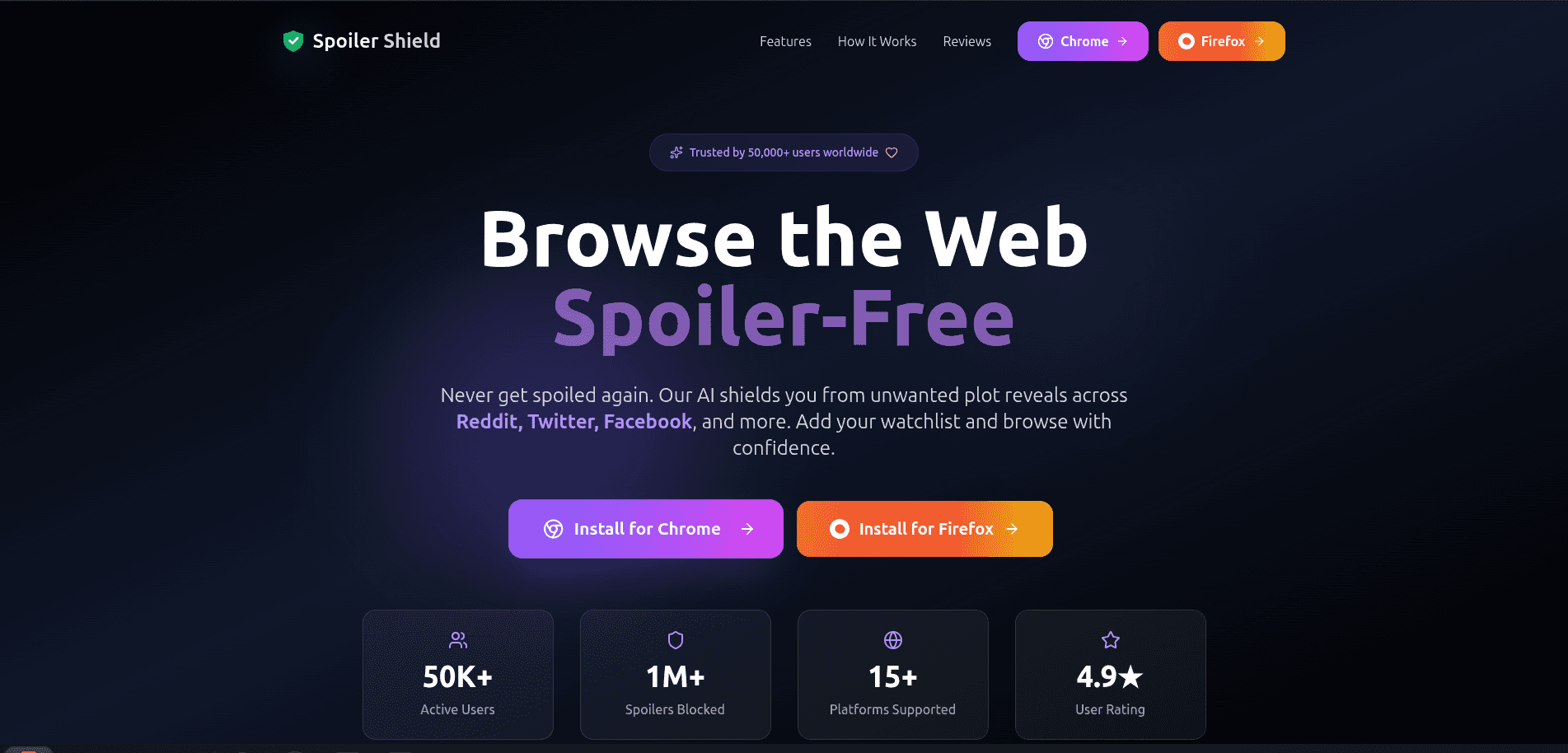 Spoiler Shield preview