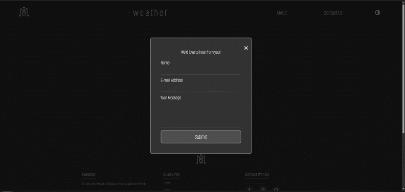 Location input interface