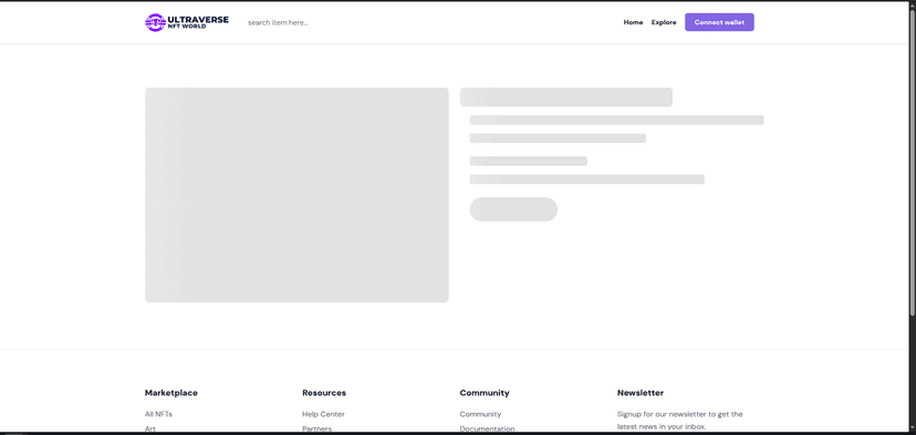 Loading skeleton states