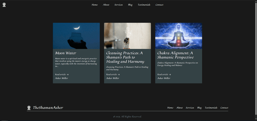 Mystical services offerings