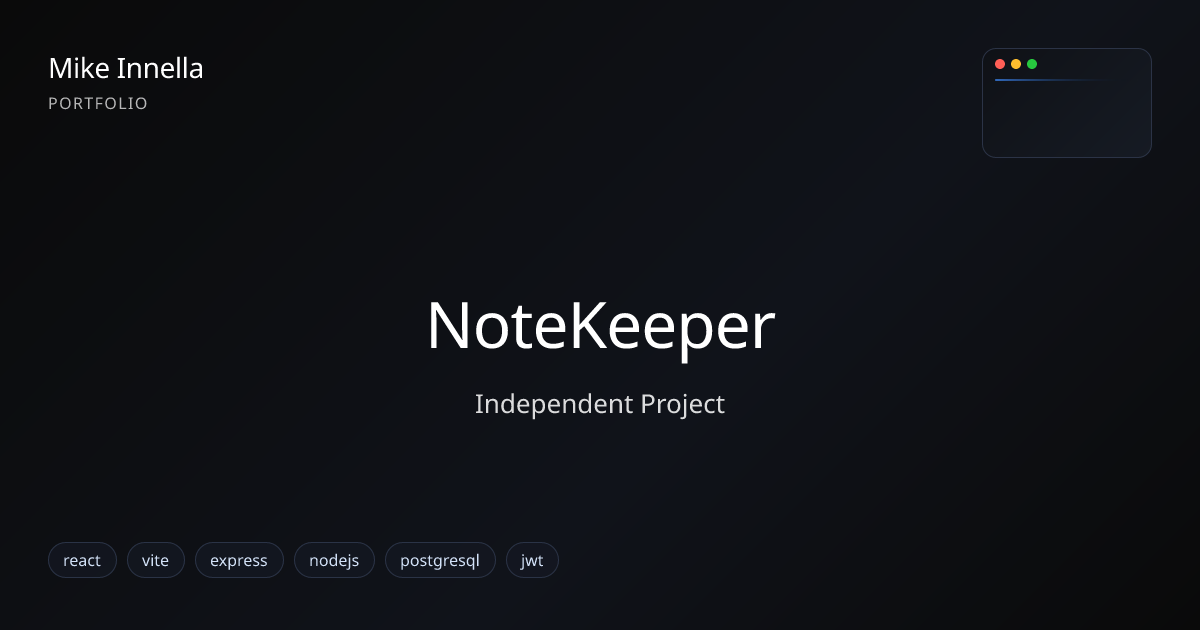 NoteKeeper thumbnail