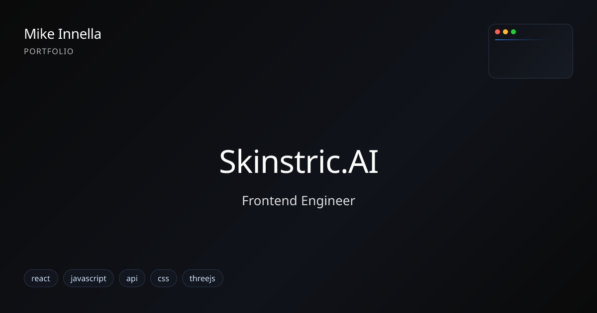 Skinstric.AI thumbnail
